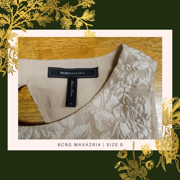 BCBG MAXAZRIA Cocktail Dress Size 0 - Picture 5 of 5